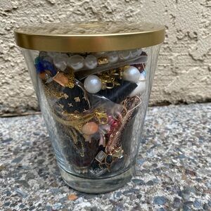 Mystery Jewelry Jar Mixed Costume Jewelry Lot